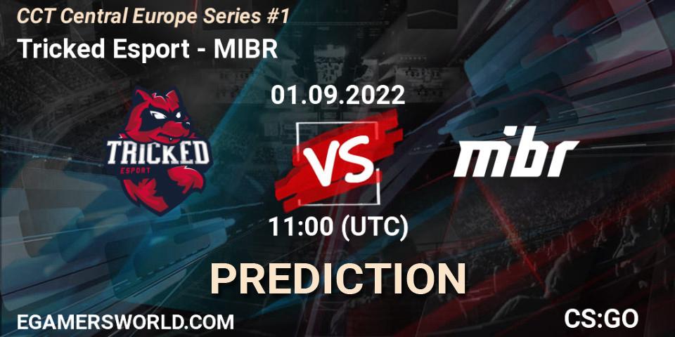 Tricked Esport vs MIBR: Match Prediction. 01.09.22, CS2 (CS:GO), CCT Central Europe Series #1