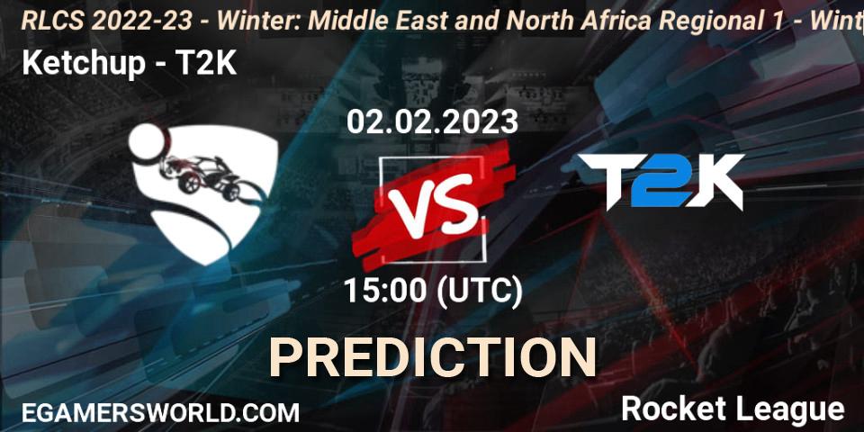 Troubles vs T2K: Match Prediction. 02.02.2023 at 15:00, Rocket League, RLCS 2022-23 - Winter: Middle East and North Africa Regional 1 - Winter Open