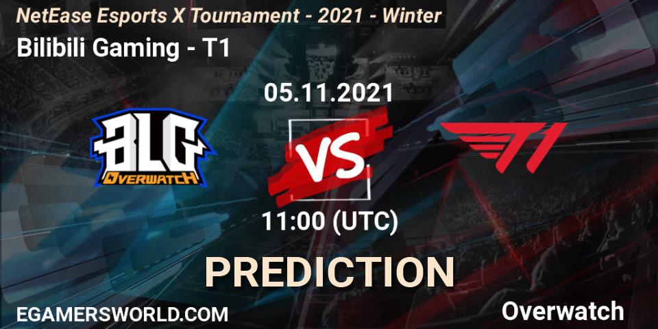 Bilibili Gaming vs T1: Match Prediction. 05.11.21, Overwatch, NetEase Esports X Tournament - 2021 - Winter