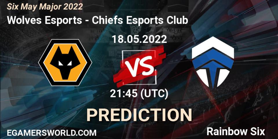 Wolves Esports vs Chiefs Esports Club: Match Prediction. 18.05.2022 at 21:45, Rainbow Six, Six Charlotte Major 2022