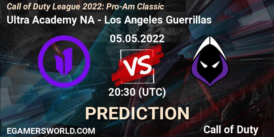 Ultra Academy NA vs Los Angeles Guerrillas: Match Prediction. 05.05.22, Call of Duty, Call of Duty League 2022: Pro-Am Classic