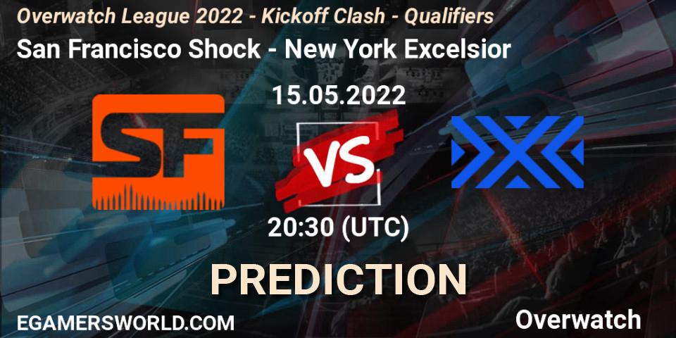 San Francisco Shock vs New York Excelsior: Match Prediction. 15.05.22, Overwatch, Overwatch League 2022 - Kickoff Clash - Qualifiers