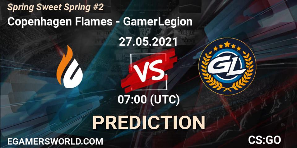 Copenhagen Flames vs GamerLegion: Match Prediction. 27.05.2021 at 07:00, Counter-Strike (CS2), Spring Sweet Spring #2