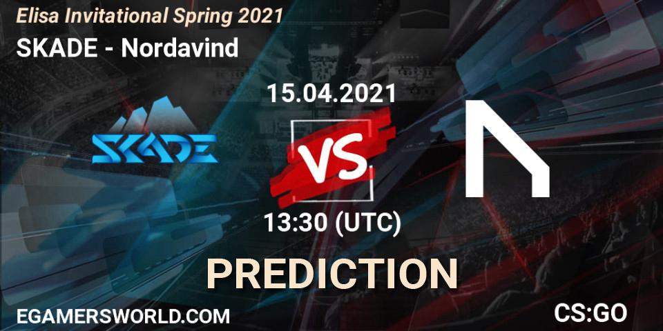 SKADE vs Nordavind: Match Prediction. 15.04.21, CS2 (CS:GO), Elisa Invitational Spring 2021