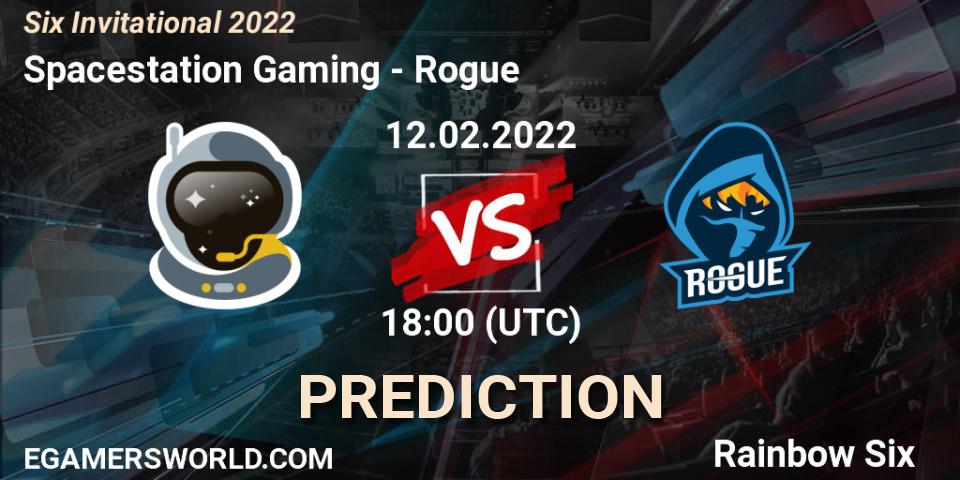 Spacestation Gaming vs Rogue: Match Prediction. 12.02.22, Rainbow Six, Six Invitational 2022