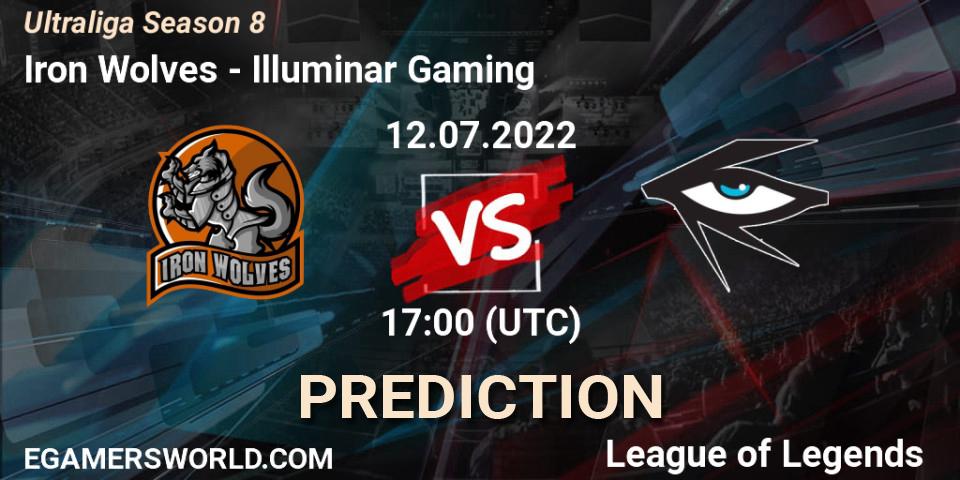 Iron Wolves vs Illuminar Gaming: Match Prediction. 12.07.2022 at 17:00, LoL, Ultraliga Season 8