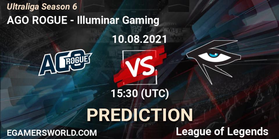 AGO ROGUE vs Illuminar Gaming: Match Prediction. 10.08.2021 at 15:30, LoL, Ultraliga Season 6