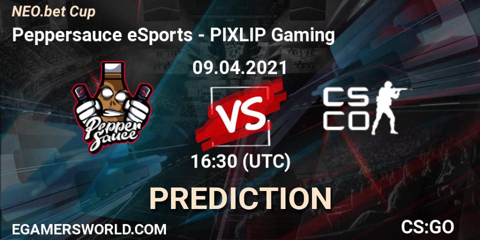 Peppersauce eSports vs PIXLIP Gaming: Match Prediction. 10.04.2021 at 14:00, Counter-Strike (CS2), NEO.bet Cup