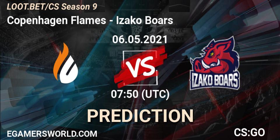Copenhagen Flames vs Izako Boars: Match Prediction. 06.05.2021 at 07:50, Counter-Strike (CS2), LOOT.BET/CS Season 9