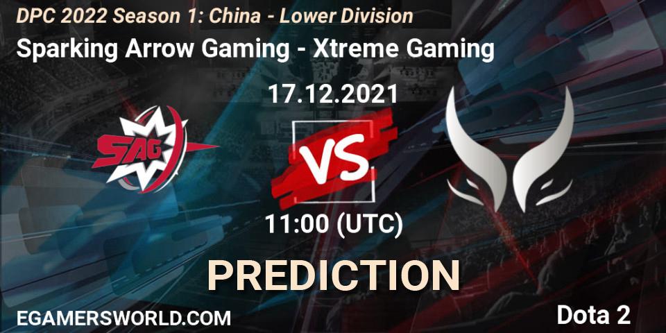 Sparking Arrow Gaming vs Xtreme Gaming: Match Prediction. 17.12.2021 at 10:54, Dota 2, DPC 2022 Season 1: China - Lower Division