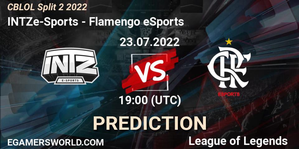 INTZ e-Sports vs Flamengo eSports: Match Prediction. 23.07.22, LoL, CBLOL Split 2 2022