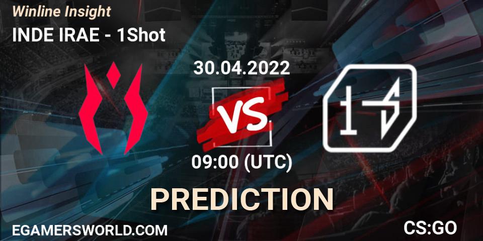 INDE IRAE vs 1Shot: Match Prediction. 30.04.2022 at 09:00, Counter-Strike (CS2), Winline Insight