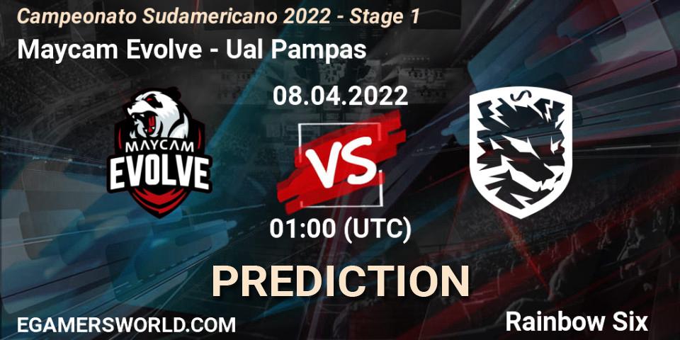 Maycam Evolve vs Ualá Pampas: Match Prediction. 08.04.2022 at 00:20, Rainbow Six, Campeonato Sudamericano 2022 - Stage 1