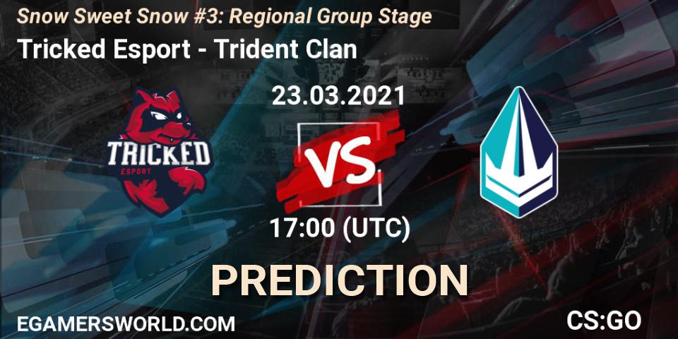 Tricked Esport vs Trident Clan: Match Prediction. 23.03.2021 at 17:00, Counter-Strike (CS2), Snow Sweet Snow #3: Regional Group Stage