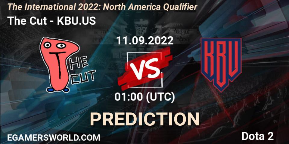 The Cut vs KBU.US: Match Prediction. 11.09.2022 at 01:20, Dota 2, The International 2022: North America Qualifier