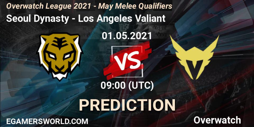 Seoul Dynasty vs Los Angeles Valiant: Match Prediction. 01.05.2021 at 09:00, Overwatch, Overwatch League 2021 - May Melee Qualifiers