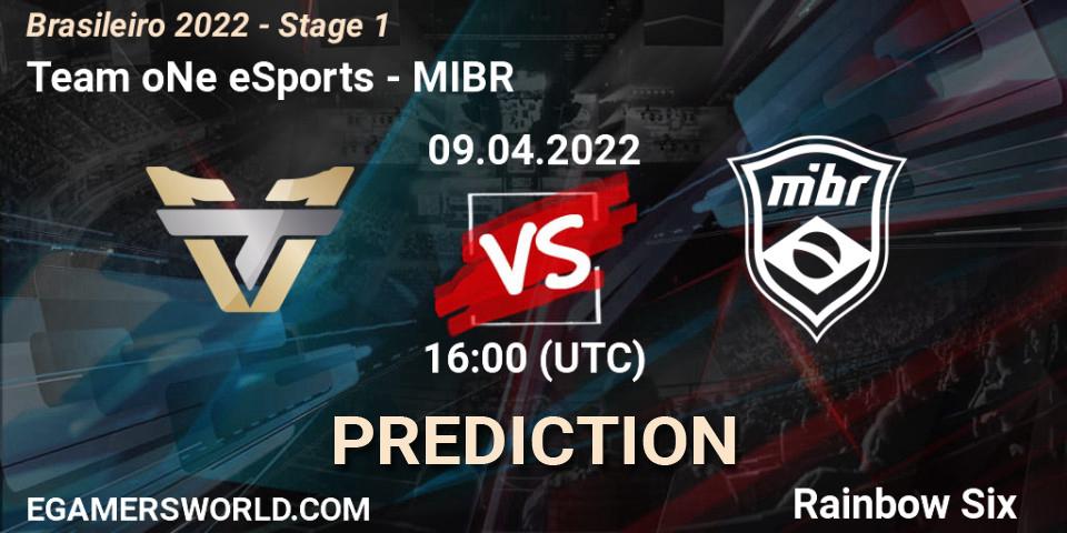 Team oNe eSports vs MIBR: Match Prediction. 09.04.22, Rainbow Six, Brasileirão 2022 - Stage 1