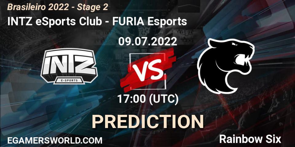 INTZ eSports Club vs FURIA Esports: Match Prediction. 09.07.22, Rainbow Six, Brasileirão 2022 - Stage 2