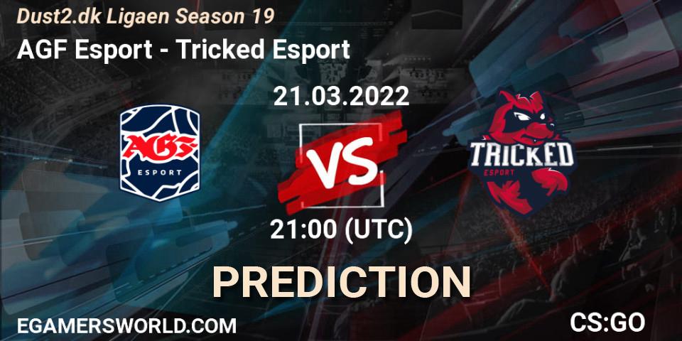 AGF Esport vs Tricked Esport: Match Prediction. 21.03.22, CS2 (CS:GO), Dust2.dk Ligaen Season 19