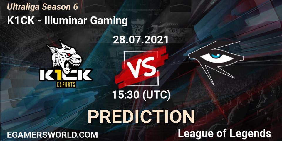 K1CK vs Illuminar Gaming: Match Prediction. 28.07.21, LoL, Ultraliga Season 6