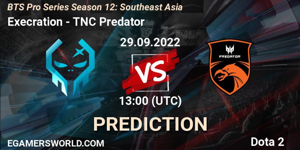 Execration vs TNC Predator: Match Prediction. 29.09.22, Dota 2, BTS Pro Series Season 12: Southeast Asia