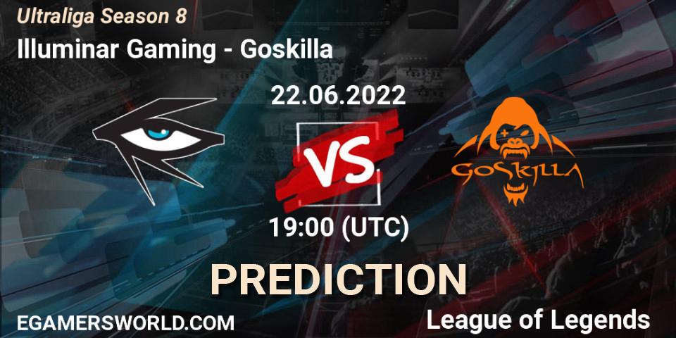 Illuminar Gaming vs Goskilla: Match Prediction. 22.06.2022 at 19:15, LoL, Ultraliga Season 8