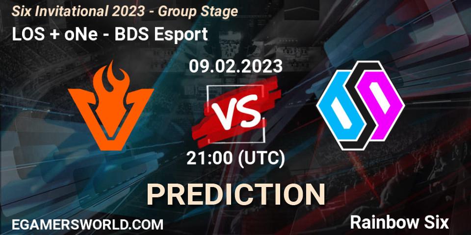 LOS + oNe vs BDS Esport: Match Prediction. 09.02.23, Rainbow Six, Six Invitational 2023 - Group Stage