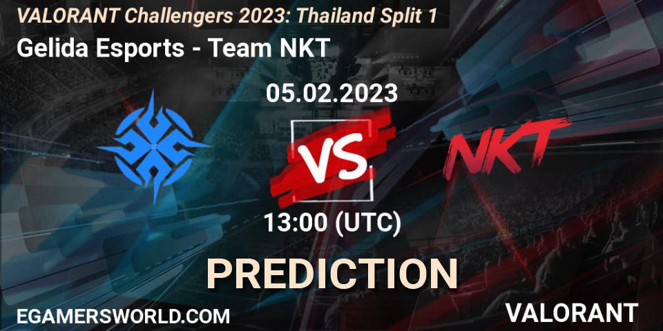 Gelida Esports vs Team NKT: Match Prediction. 05.02.23, VALORANT, VALORANT Challengers 2023: Thailand Split 1