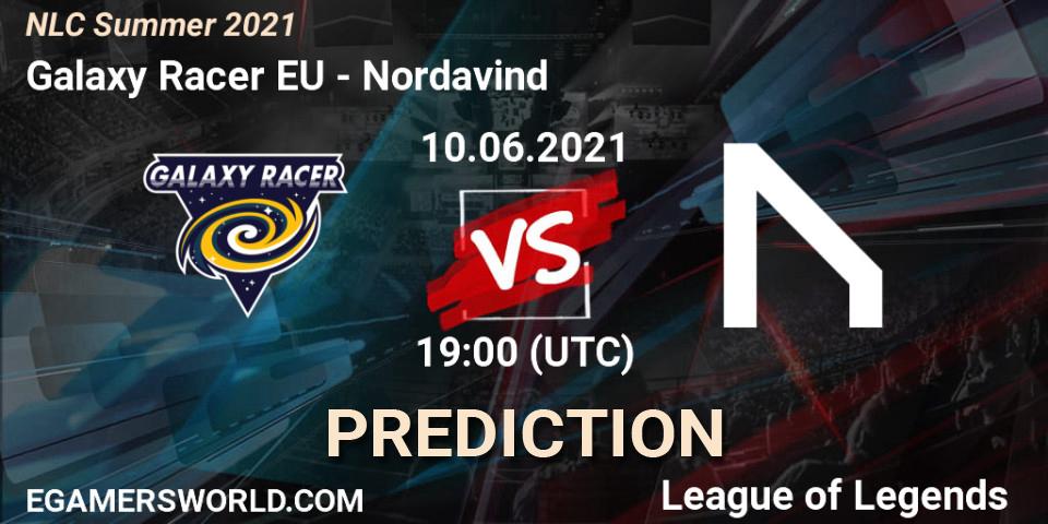 Galaxy Racer EU vs Nordavind: Match Prediction. 10.06.2021 at 19:00, LoL, NLC Summer 2021