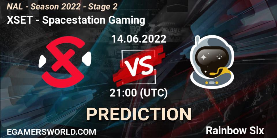 XSET vs Spacestation Gaming: Match Prediction. 15.06.2022 at 00:00, Rainbow Six, NAL - Season 2022 - Stage 2