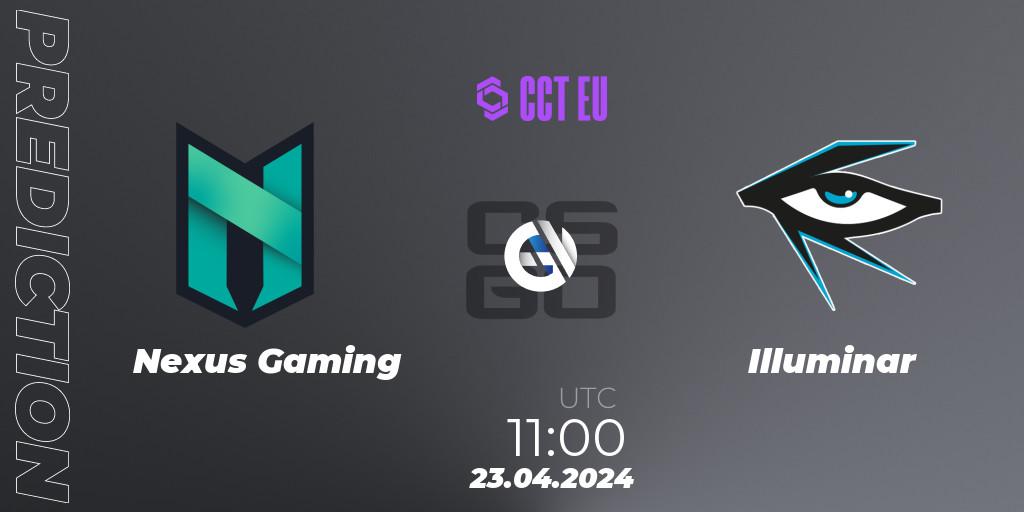 Nexus Gaming vs Illuminar: Match Prediction. 23.04.24, CS2 (CS:GO), CCT Season 2 Europe Series 1