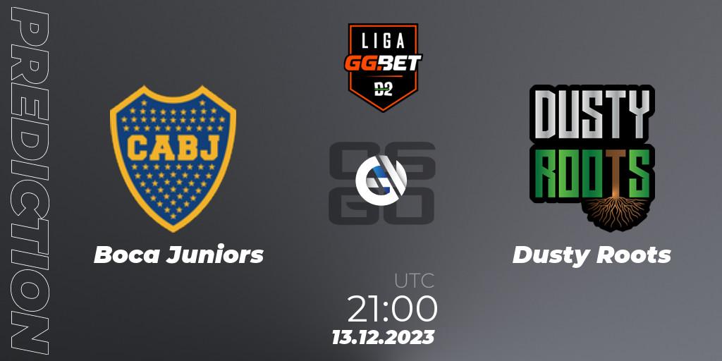 Boca Juniors vs Dusty Roots: Match Prediction. 13.12.23, CS2 (CS:GO), Dust2 Brasil Liga Season 2
