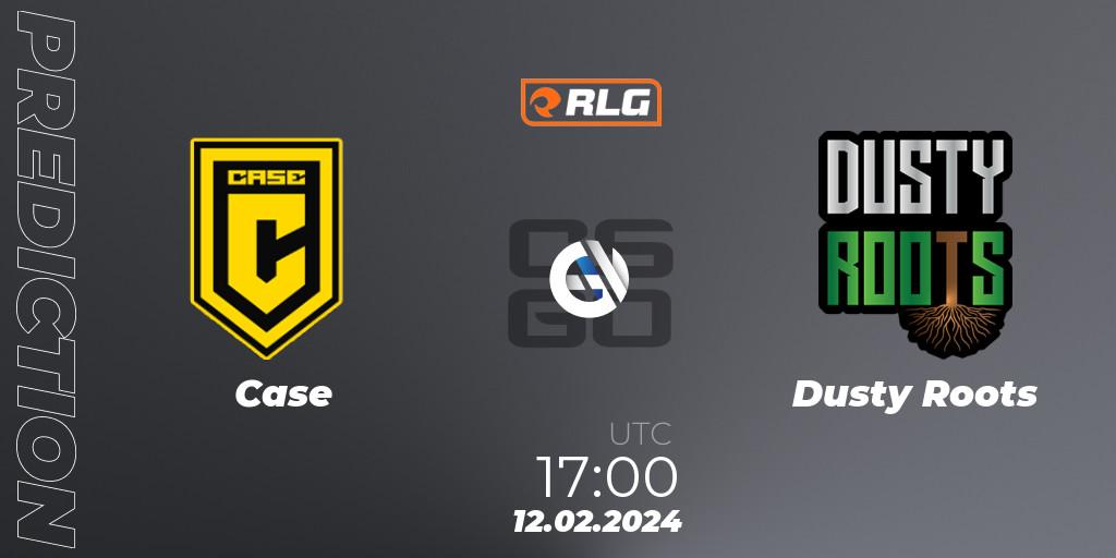 Case vs Dusty Roots: Match Prediction. 12.02.2024 at 17:00, Counter-Strike (CS2), RES Latin American Series #1