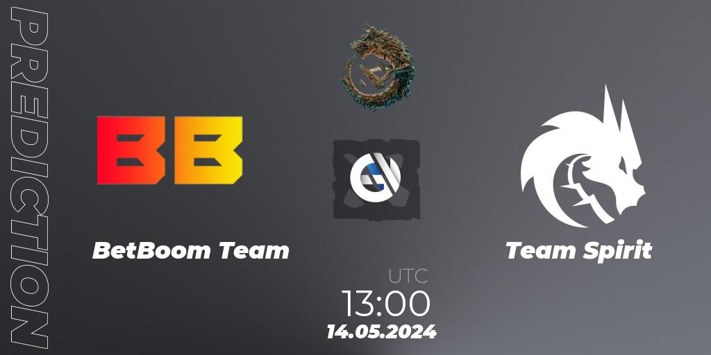 BetBoom Team vs Team Spirit: Match Prediction. 14.05.24, Dota 2, PGL Wallachia Season 1 - Group Stage