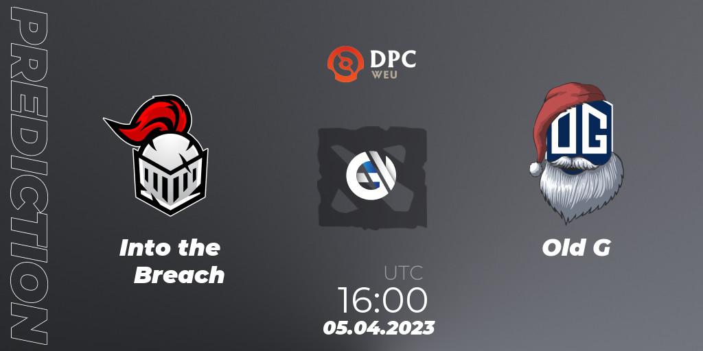 Into the Breach vs Old G: Match Prediction. 05.04.23, Dota 2, DPC 2023 Tour 2: WEU Division II (Lower)