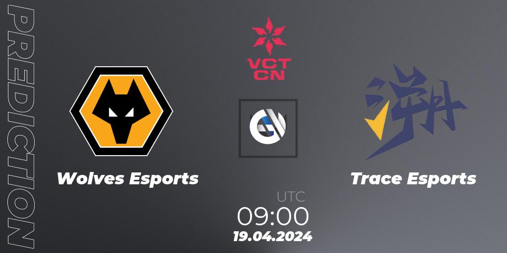Wolves Esports vs Trace Esports: Match Prediction. 19.04.2024 at 09:10, VALORANT, VALORANT Champions Tour China 2024: Stage 1 - Group Stage
