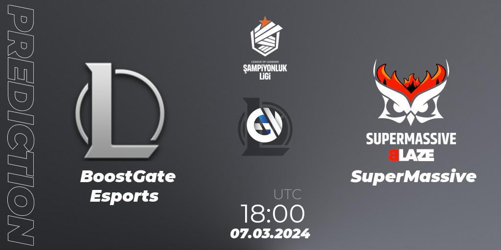 BoostGate Esports vs SuperMassive: Match Prediction. 07.03.24, LoL, TCL Winter 2024