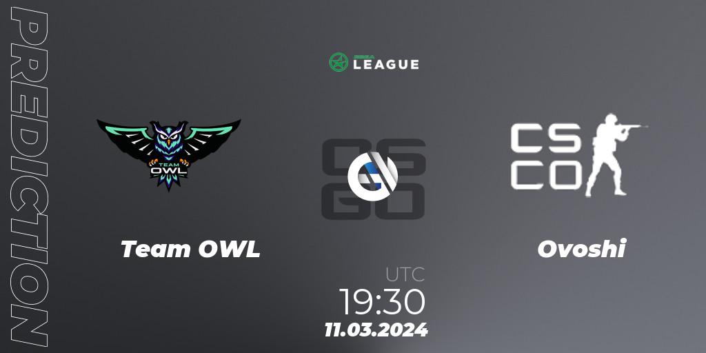 Team OWL vs Ovoshi: Match Prediction. 11.03.24, CS2 (CS:GO), ESEA Season 48: Main Division - Europe