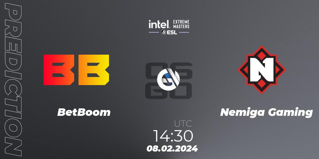 BetBoom vs Nemiga Gaming: Match Prediction. 08.02.24, CS2 (CS:GO), Intel Extreme Masters China 2024: European Closed Qualifier