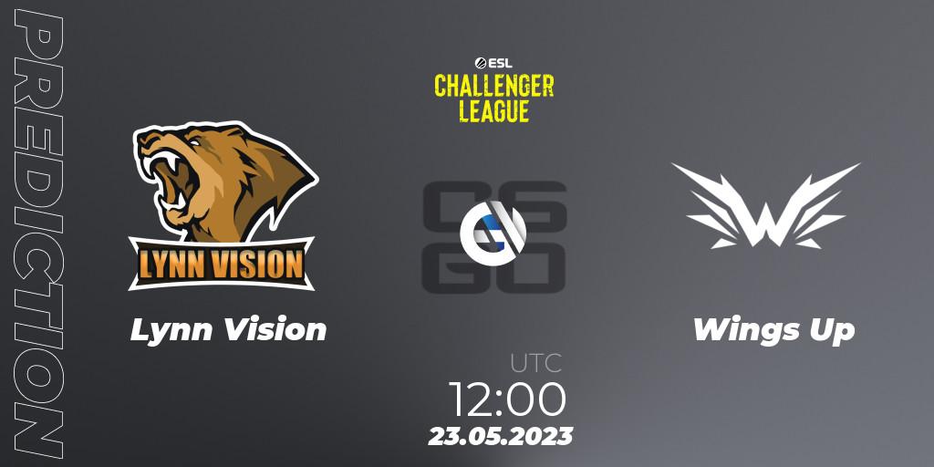 Lynn Vision vs Wings Up: Match Prediction. 23.05.2023 at 12:00, Counter-Strike (CS2), ESL Challenger League Season 45: Asia-Pacific