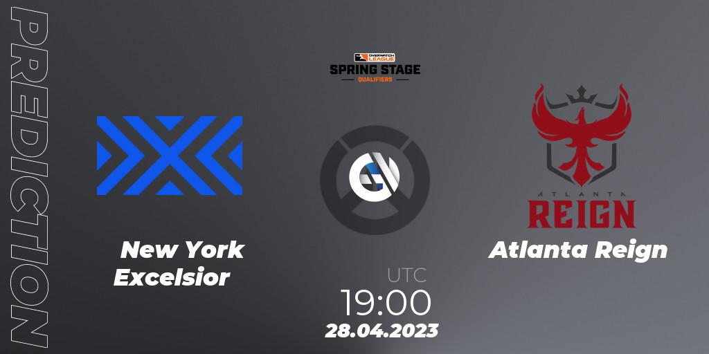 New York Excelsior vs Atlanta Reign: Match Prediction. 28.04.2023 at 19:00, Overwatch, OWL Stage Qualifiers Spring 2023 West