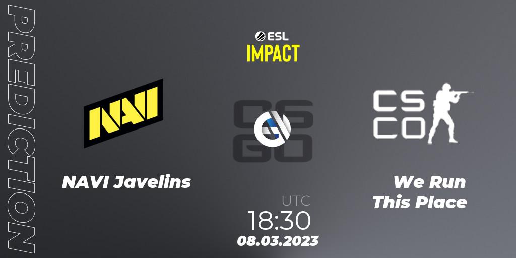 NAVI Javelins vs G2 OYA: Match Prediction. 08.03.2023 at 18:30, Counter-Strike (CS2), ESL Impact League Season 3: European Division
