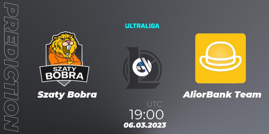 Szaty Bobra vs AliorBank Team: Match Prediction. 06.03.2023 at 19:00, LoL, Ultraliga Season 9 - Group Stage