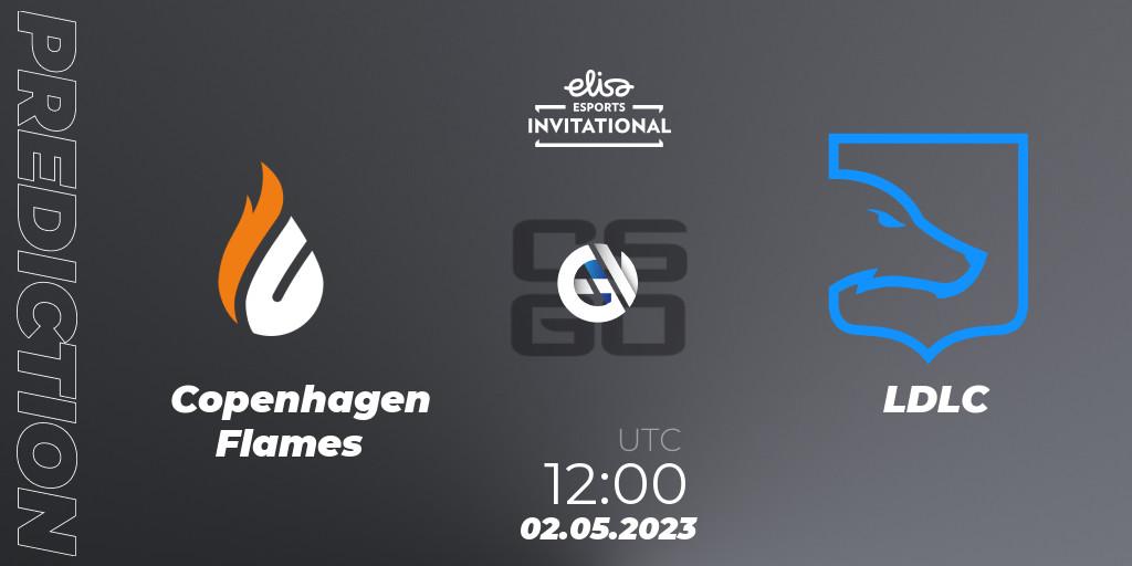 ex-Copenhagen Flames vs LDLC: Match Prediction. 02.05.23, CS2 (CS:GO), Elisa Invitational Spring 2023