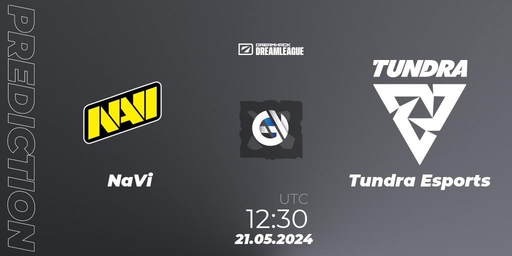 NaVi vs Tundra Esports: Match Prediction. 21.05.2024 at 12:40, Dota 2, DreamLeague Season 23
