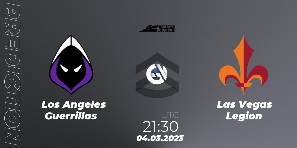 Los Angeles Guerrillas vs Las Vegas Legion: Match Prediction. 04.03.23, Call of Duty, Call of Duty League 2023: Stage 3 Major Qualifiers