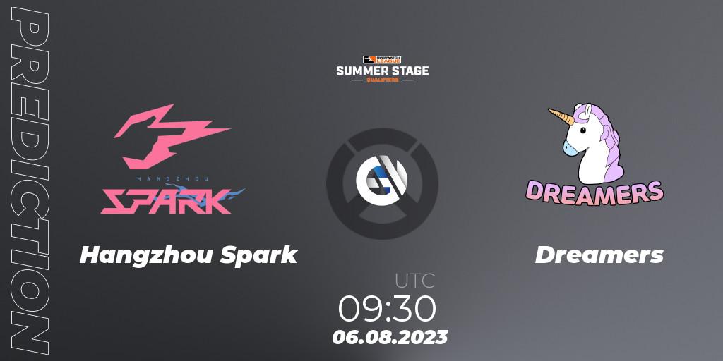 Hangzhou Spark vs Dreamers: Match Prediction. 06.08.23, Overwatch, Overwatch League 2023 - Summer Stage Qualifiers