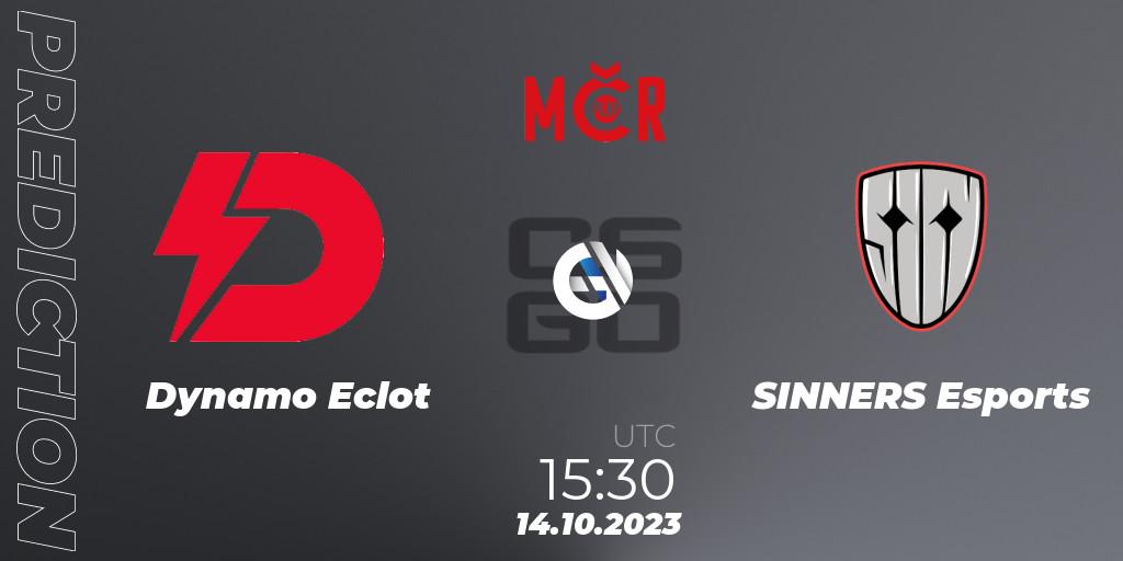 Dynamo Eclot vs SINNERS Esports: Match Prediction. 14.10.23, CS2 (CS:GO), Tipsport Cup Prague Fall 2023