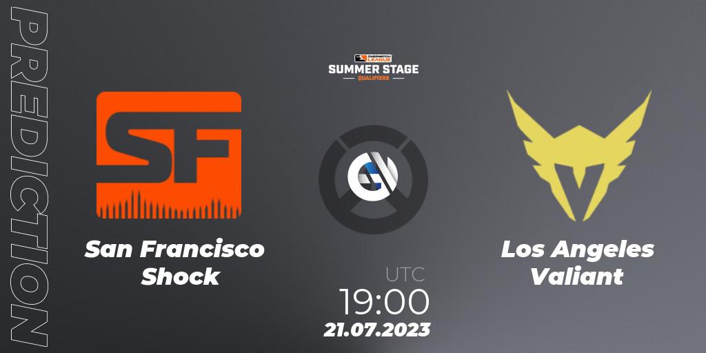 San Francisco Shock vs Los Angeles Valiant: Match Prediction. 21.07.23, Overwatch, Overwatch League 2023 - Summer Stage Qualifiers