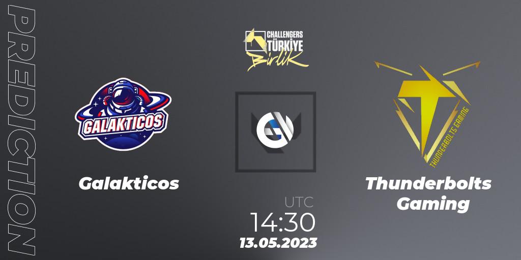 Galakticos vs Thunderbolts Gaming: Match Prediction. 13.05.23, VALORANT, VALORANT Challengers 2023 Turkey: Birlik Split 2